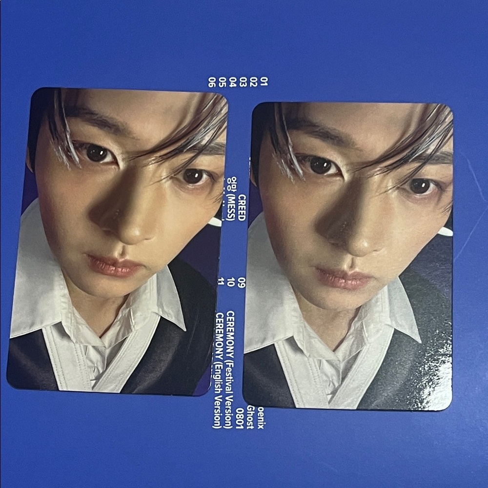 SKZ lee know karma ceremony ver photocards